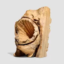 Mark Lindquist, Captive #6B, 1987, spalted maple burl