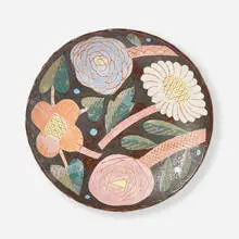 Makoto Kagoshima, Plate, c. 2015, glazed porcelain