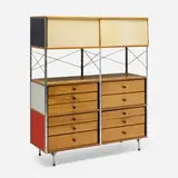 Charles and Ray Eames, ESU 426-C, birch plywood, lacquered Masonite, chrome-plated steel, fiberglass, birch