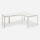 Campo D'Oro table by Paolo Pallucco and Mireille Rivier, 2005, lacquered steel, laminate, stainless steel, sold Feb 2026