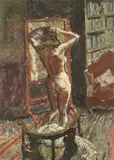 Nude by Paul Ayshford Methuen, 4th Baron Methuen, oil on board, sold Oct 2018