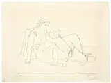 Femme et enfant by Pablo Picasso, 1923, Lithographie auf Velin, sold Nov 2012