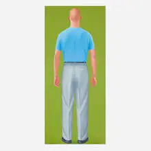 Salomón Huerta, Untitled, 2000, oil on panel