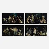 Liu Zheng, The Four Beauties, 2003, digital C-print mounted to Sintra