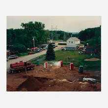 Gregory Crewdson, Untitled (Yankee Septic Emergency) (from the Twilight series), 1998, C-print mounted to Sintra