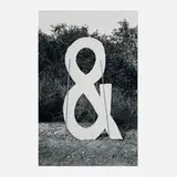 Shannon Ebner, Ampersand, 2009, C-print