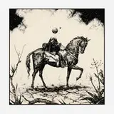 Esao Andrews, World Traveler, 2015, screenprint in colors