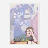 Bezt, Boy's Dream, 2015, screenprint in colors