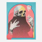 Michael Reeder, Eternal Paradise, 2020, lithograph in colors on BFK Rives