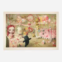 Mark Ryden, The Magic Circus, 2018, lithograph in colors
