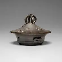 Robert Turner, Ceremonial Tureen, c. 1974, glazed and reduction-fired stoneware