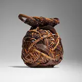 Yufu Shohaku, Cloud Dragon, 2013, madake bamboo, bamboo root