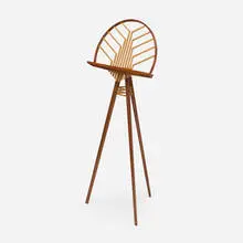 William Keyser, Music stand, 1986, wenge, ash