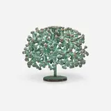 Douglas Ihlenfeld, Bronze Tree, 2022, phosphorous bronze, copper