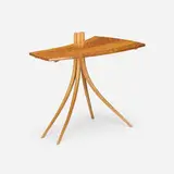 Jere Osgood, Layton II occasional table, 1996, padauk, ash