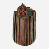 Diane Itter, Temple Interior, 1983, hand-knotted linen
