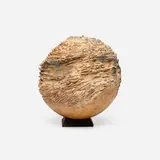 Christophe Nancey, Untitled, c. 2005, pine, silver inlay