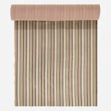 Miller Stripe fabric bolt by Alexander Girard, c. 1973, fabric, sold Jan 2026