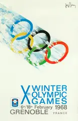 Jean Brian, Xmes JEUX OLYMPIQUES D'HIVER. Grenoble 1968