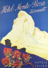 Erich Hermes, HOTEL MONTE-ROSA, ZERMATT