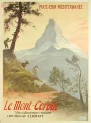 René Péan, LE MONT-CERVIN, ZERMATT. PLM