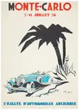 Géo Ham, MONTE-CARLO 7-11 Juillet '76. 2eme RALLYE D'AUTOMOBILES ANCIENNES
