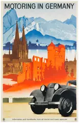 Ludwig Hohlwein, MOTORING IN GERMANY