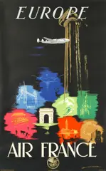 Edmond Maurus, AIR FRANCE, Europe