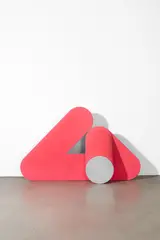 Kaspar Thomas Lenk, Schichtung 38b, Holz, bemalt