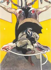 Francis Bacon, Second Version of Painting 1946, 1971, Farboffsetlithografie auf Velin