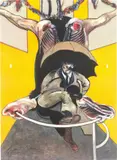 Francis Bacon, Second Version of Painting 1946, 1971, Farboffsetlithografie auf Velin