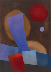 Fritz Winter, Ohne Titel, 1972, Öl auf Karton