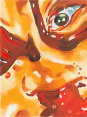 Sniper by Norbert Bisky, 2008, Öl auf Leinwand, sold Nov 2020