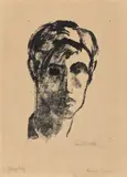 Emil Nolde, Jüngling, 1926, Lithografie auf Papier