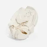 Daniel Arsham, Future Relic 07 (Sony Walkman Cassette Player), 2017, cast plaster, glass