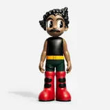 Rello, Billy Spacekid, 2021, painted cast vinyl
