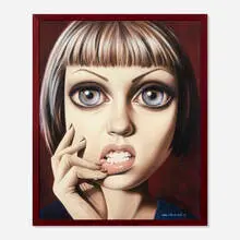 Sas Christian, Home Again, 2005, archival inkjet print on canvas in artist's frame