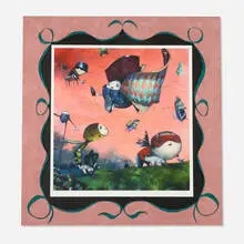 Joe Sorren, The Butterflies Constantine, 2002, giclée print