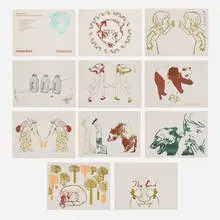Amanda 'Mando' Marie, Stencil Portfolio, 2012, risograph in colors