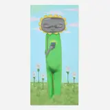 Hebru Brantley, Untitled, 2020, acrylic and pastel on canvas
