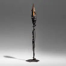 Albert Paley, Table Lamp, 1992, forged and fabricated steel