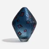 Eric Rubinstein, Ascending Squares, 2006, blown glass with murrine and coldwork