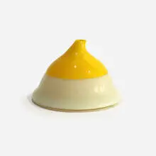Droplet Vessel by Michiko Sakano, 2024, blown glass, sold May 2025
