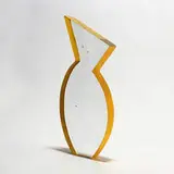 Jane Bruce, Vase, 2010, kiln-formed and painted glass