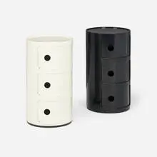 Anna Castelli Ferrieri, Componibili cabinets model 4967, set of two, 1969, ABS plastic