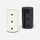 Anna Castelli Ferrieri, Componibili cabinets model 4967, set of two, 1969, ABS plastic