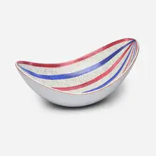 Stig Lindberg, Faience bowl, c. 1955, glazed earthenware