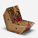 Tarō Okamoto x Comme des Garçons, Comme des Garçons chair, 2011, screenprint in colors on cardboard construction