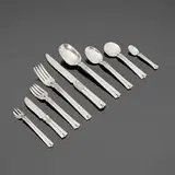 William Philip Spratling, Amarres nine-piece place setting, c. 1955, sterling silver