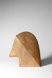 Michael Croissant, Kopf, 1990, Bronze, geschweißt